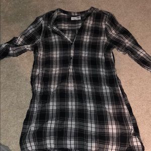 Old Navy Plaid Tunic